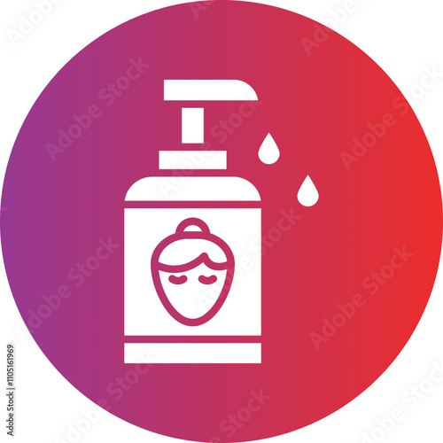 Face Wash Vector Icon Style