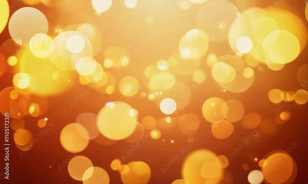 joyful dance of glowing bokeh and light particles joyful dance of glowing bokeh and light particles