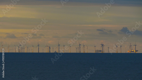 Nordsee, Offshorewindparks, Meerwind Süd,  Meerwind Ost photo