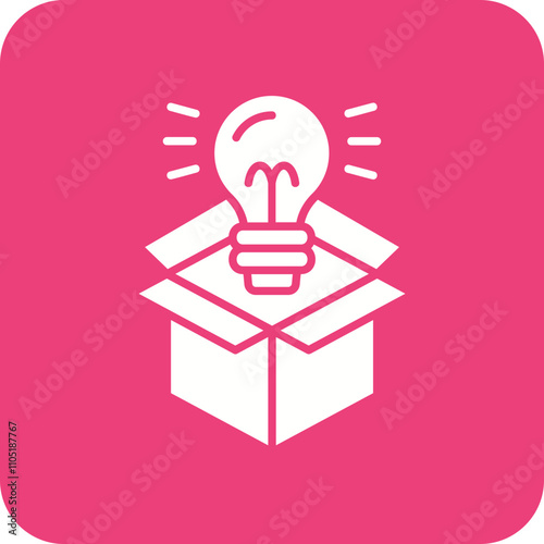 Think outside the box Icon