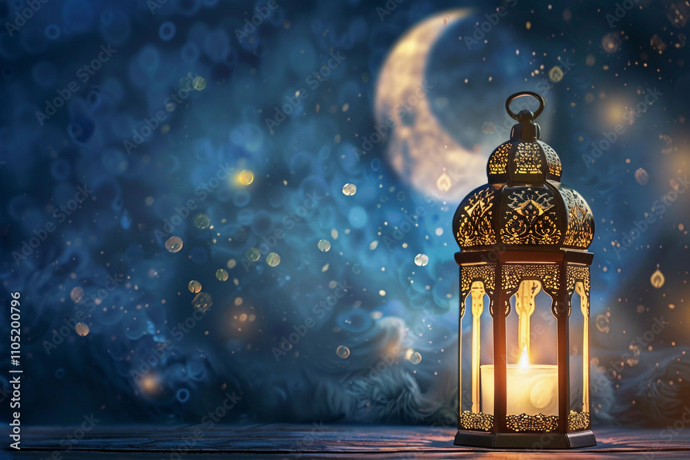 Beautiful greeting card with holiday composition for celebrate Ramadan Beautiful greeting card with holiday composition for celebrate Ramadan