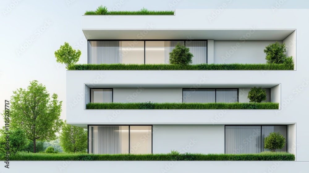 Eco-Friendly Urban Oasis: Sustainable Architecture Merging Nature and Energy-Efficient Designs Eco-Friendly Urban Oasis: Sustainable Architecture Merging Nature and Energy-Efficient Designs