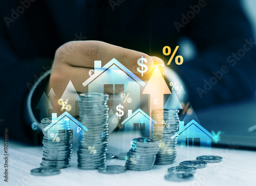 Real estate investment for future of success.Tax benefits for buy real estate. Increase in real estate prices worldwide.Research strategy for buying, selling, renting real estate for profit.