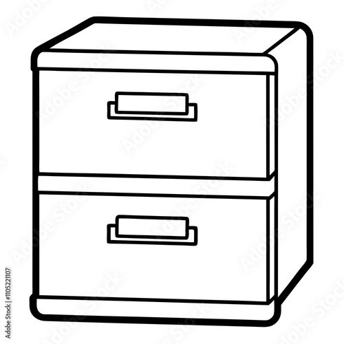 filing cabinet with drawers