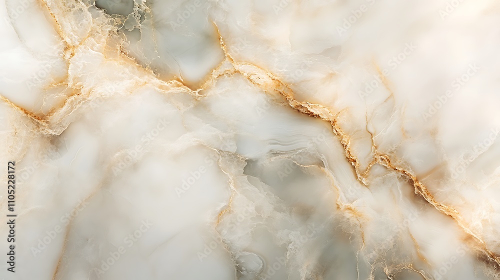 Abstract marble texture featuring soft whites and gold veins, ideal for backgrounds. Abstract marble texture featuring soft whites and gold veins, ideal for backgrounds.