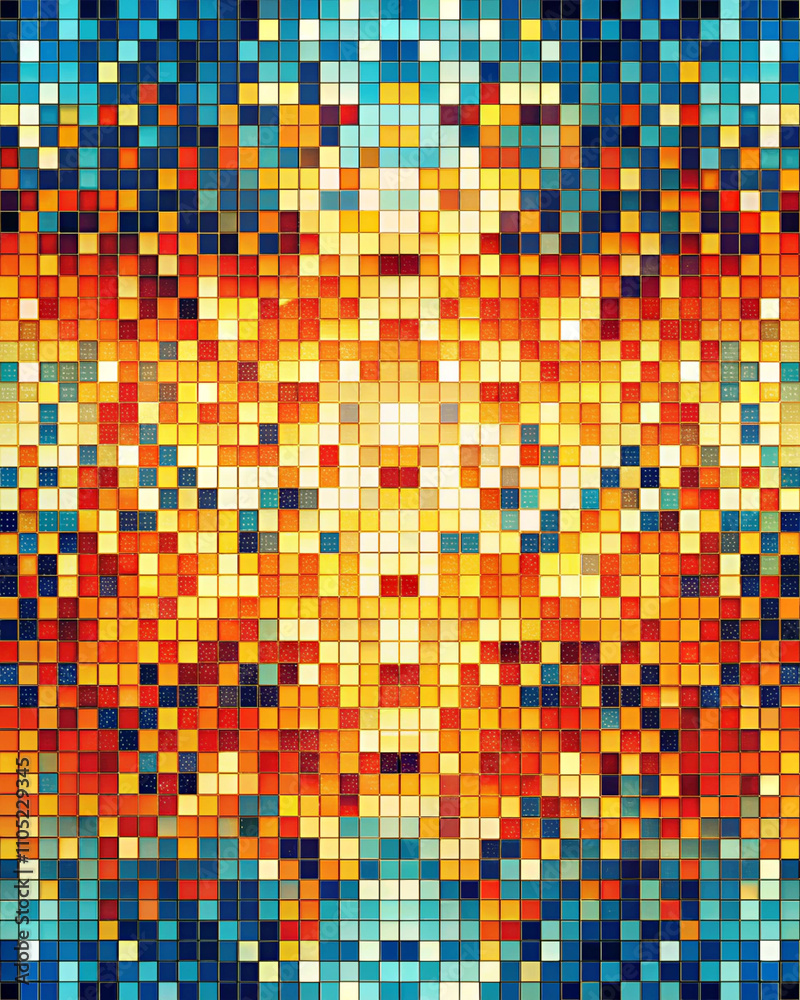 Pixelated Texture Background and Color Trends Pixelated Texture Background and Color Trends