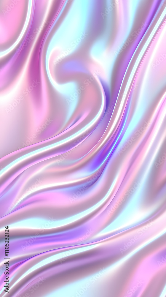 Fototapeta premium Fluid motion abstract background digital art colorful textures modern design aesthetic flow