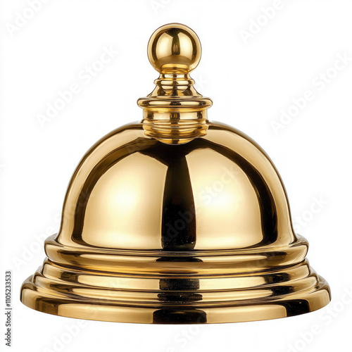 Desk Bell Isolated