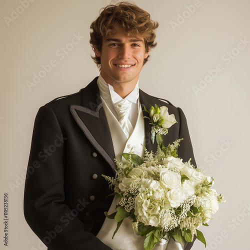 Bridegroom Isolated