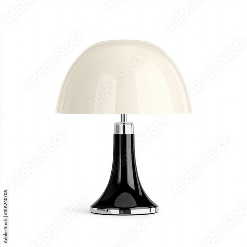 Modern Table Lamp Isolated