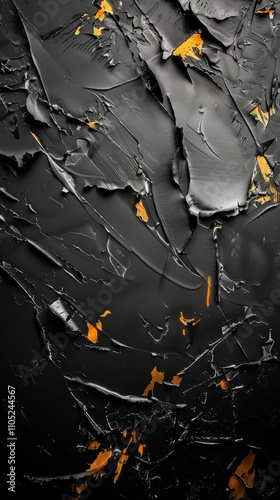 Black Textured Background