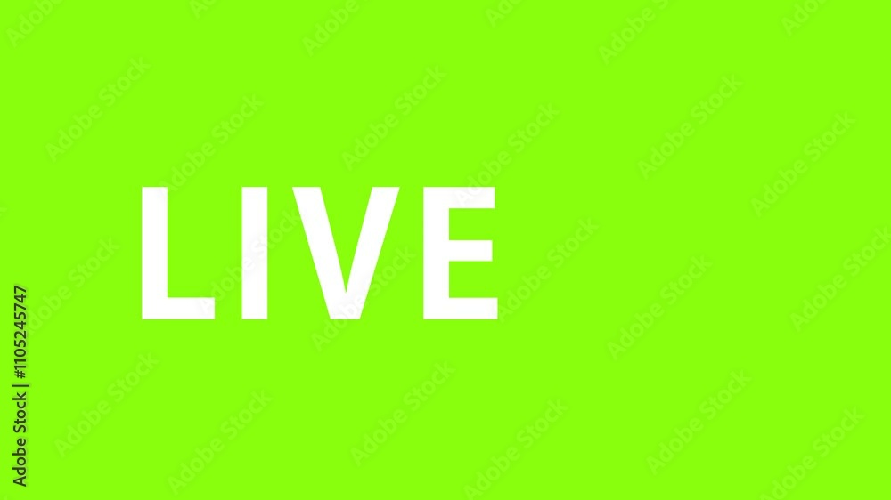 Live Streaming with Red Dot Button Animation 4k Motion Graphics Video Footage with Alpha Channel. Live Streaming with Red Dot Button Animation 4k Motion Graphics Video Footage with Alpha Channel.