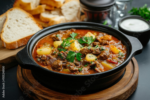 A Close-Up Of A Bowl Of Tra...