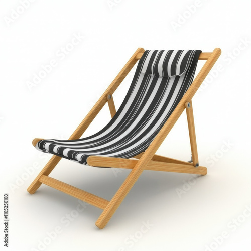 Deck Chair Isolated