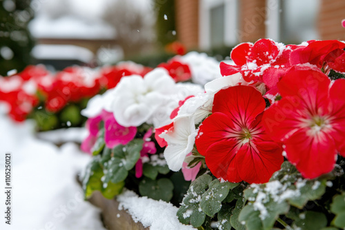 Cyclamen Flowers In Winter