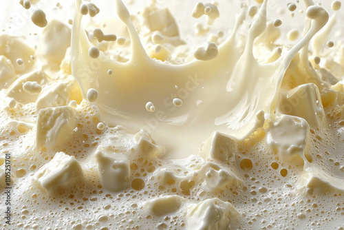 milk texture background