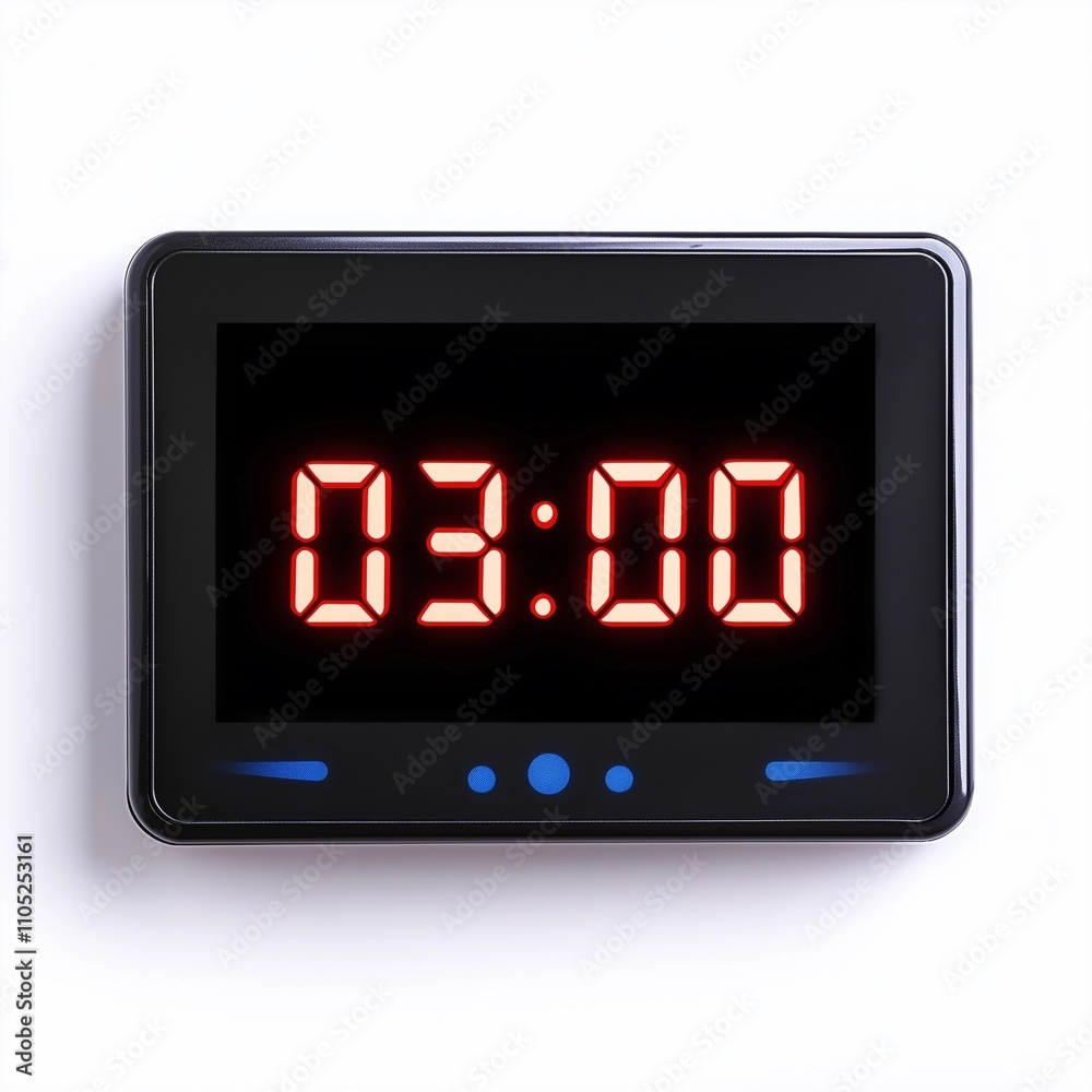 Digital Timer Displaying Digital Timer Displaying