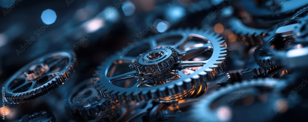 Fototapeta premium Proactive Leadership: Navigating the Intricate Mechanisms of Success Through Collaboration and Strategy.