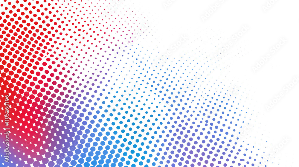 red blue halftone dotted background isolated red blue halftone dotted background isolated