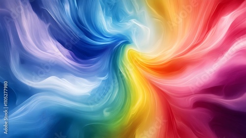 Wallpaper Mural Abstract fluid liquid motion background with colorful gadient Torontodigital.ca