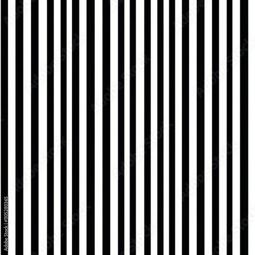 Striped Black and White Pattern