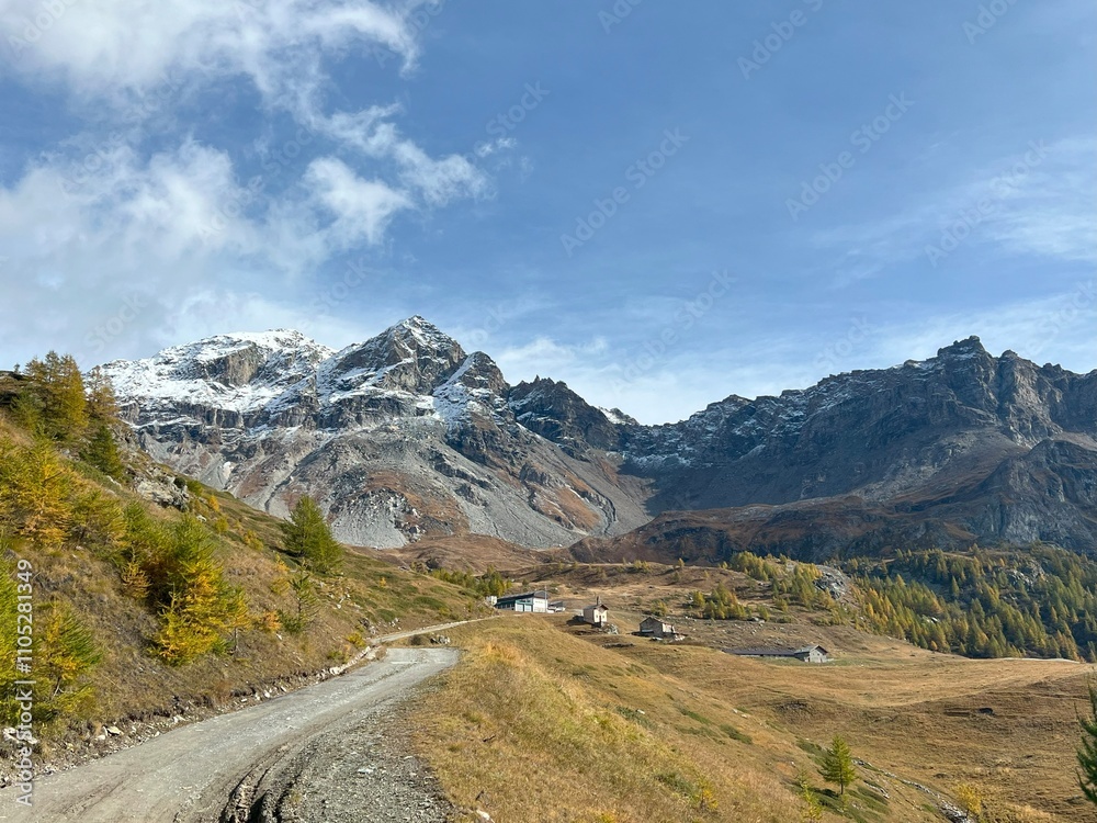 road in mountains