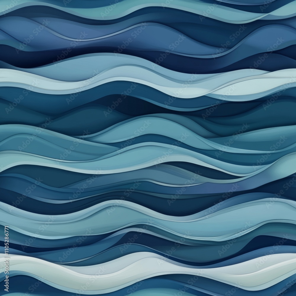 Abstract Blue Wave Pattern Graphic Design Abstract Blue Wave Pattern Graphic Design