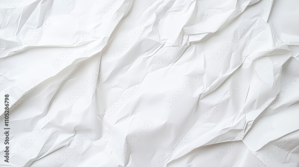 Paper texture background Crumpled White on Top view Paper texture background Crumpled White on Top view