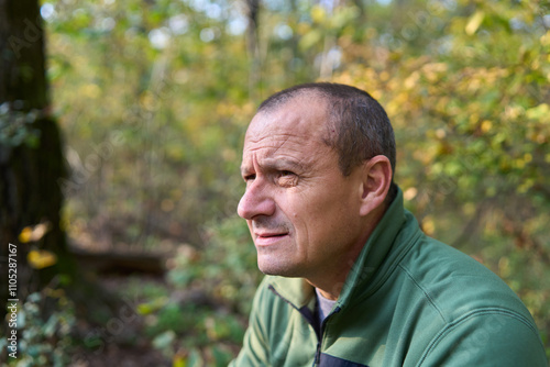 Expressive man portrait