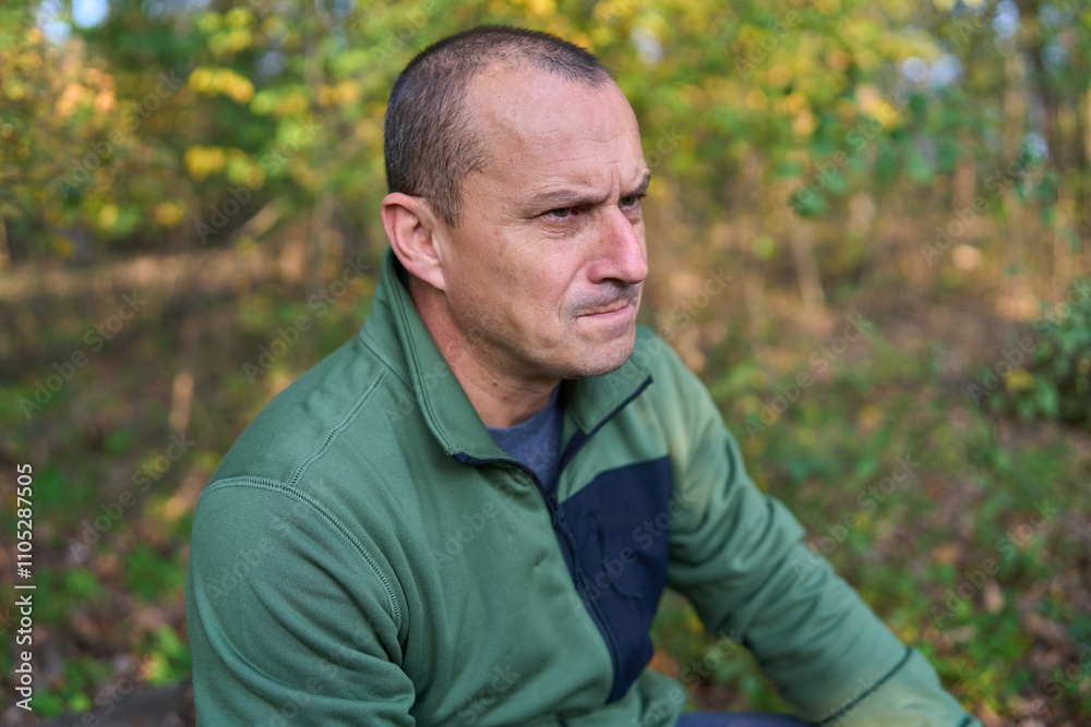 Expressive man portrait Expressive man portrait