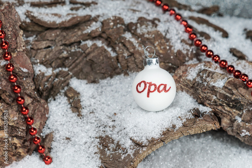 Weihnachtskugel mit Namen