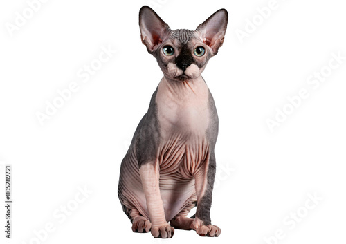 Sphynx isolated on transparent or white background photo