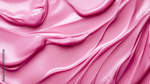 Pink cosmetic texture Smooth smudge texture background.