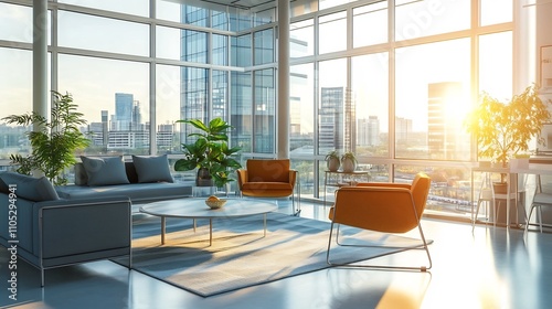 Sunlit Modern Apartment wit...