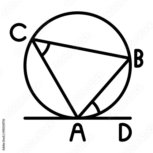 Theorem Threads line icon