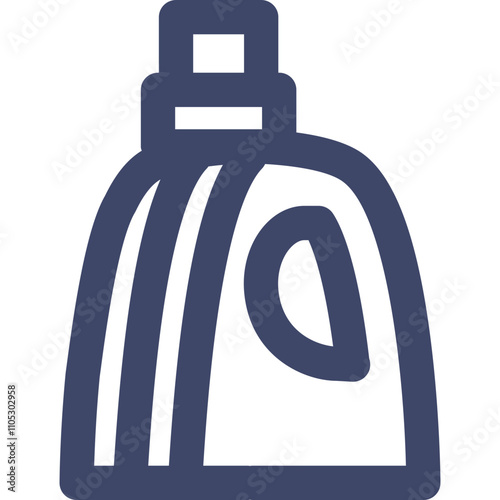 Symbols for washing machine settings displayed for user guidance and convenience in a domestic laundry environment