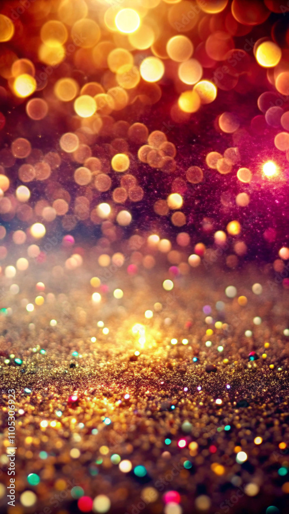 Bokeh Glitter Sparkle Background Dreamy Aesthetic Bokeh Glitter Sparkle Background Dreamy Aesthetic