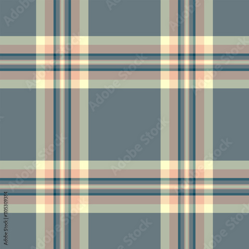 Valentines day vector check seamless, creativity tartan textile pattern. Panjabi texture background plaid fabric in pastel and cyan colors.