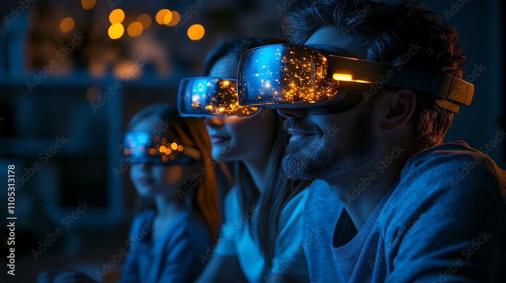 Enhancing family communication with augmented reality glasses at home in a cozy living room environment Enhancing family communication with augmented reality glasses at home in a cozy living room environment