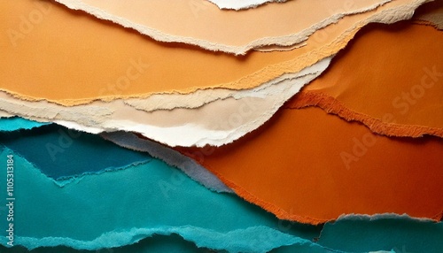 Texture de papier froissé et déchiré avec effet de superposition