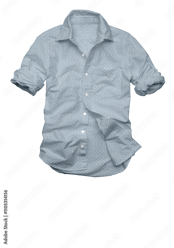 Fototapeta premium illustration spring season casual shirt with cotton material soft finishing.