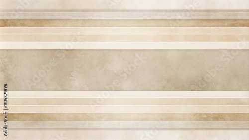 Abstract Neutral Tones Horizontal Stripe Background Design with Subtle Textured Undertones