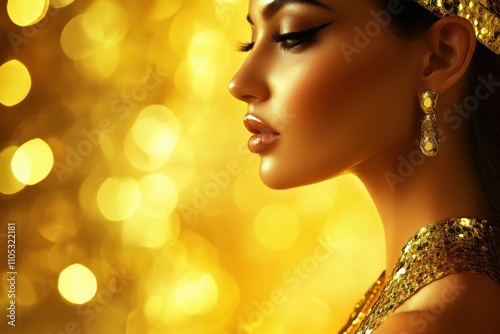 Cleopatra: A Model of Glamour and Beauty in Egyptian-Inspired Fashion and Style