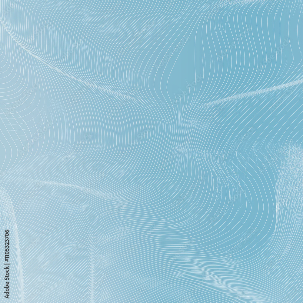 inspiration from summer, A print with a minimalist streamlined aerodynamic line pattern, Random repeating pattern, featuring a simple gradient, Minimalist abstract pattern, light blue colors. inspiration from summer, A print with a minimalist streamlined aerodynamic line pattern, Random repeating pattern, featuring a simple gradient, Minimalist abstract pattern, light blue colors.