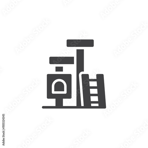 Multilevel Cat Tree vector icon