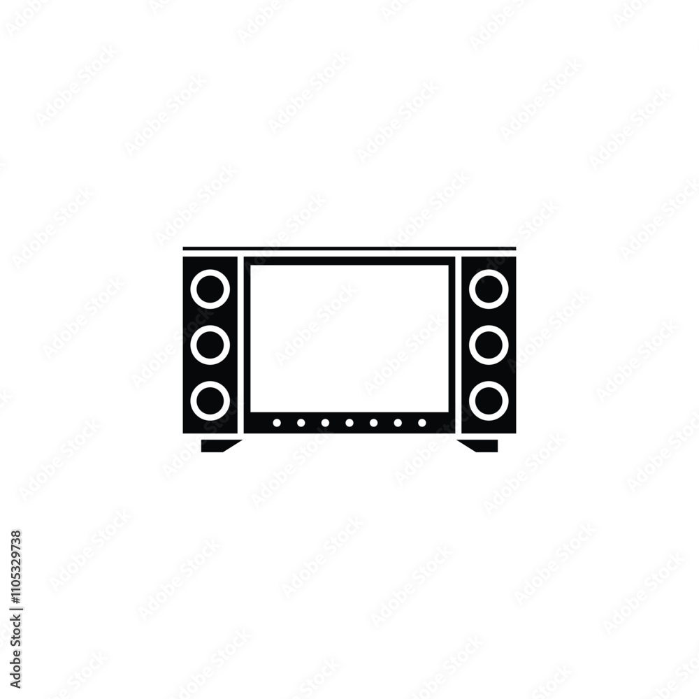 A sleek vector television icon, perfect for media projects, electronics branding, digital designs, and technology-related content. A sleek vector television icon, perfect for media projects, electronics branding, digital designs, and technology-related content.
