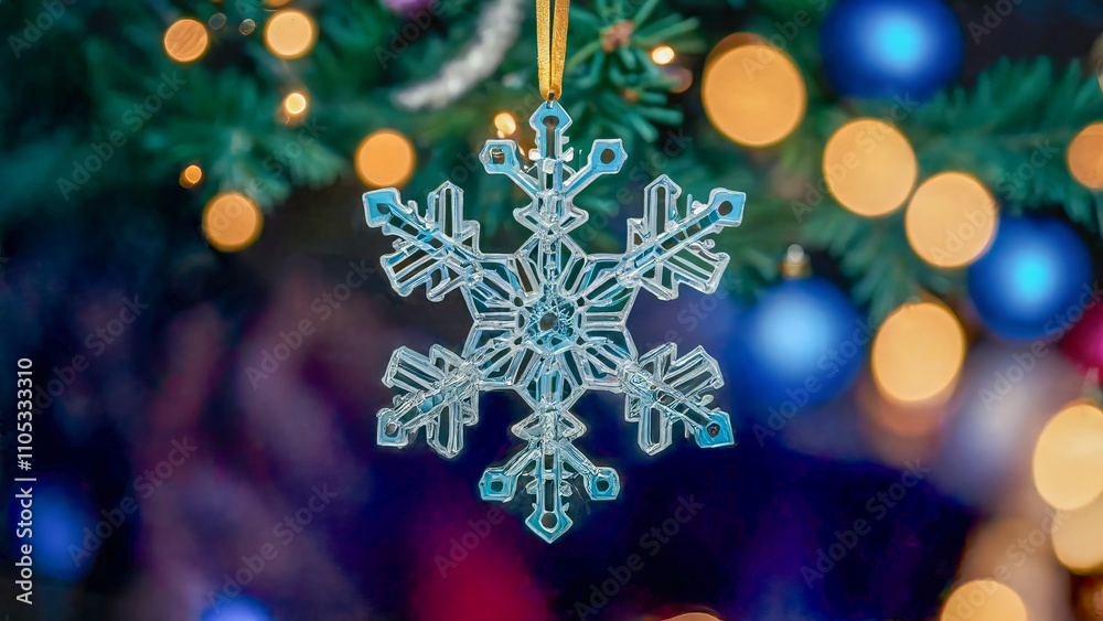 AI-generated images of elegant colorful Christmas tree ornaments that capture the Christmas spirit AI-generated images of elegant colorful Christmas tree ornaments that capture the Christmas spirit