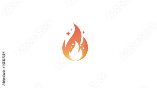 campfire flames - fire sparks