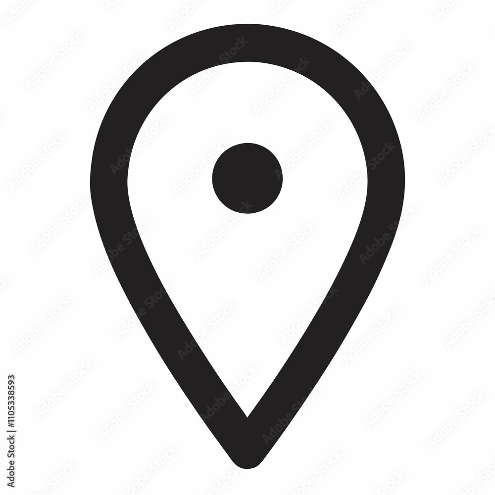 location vector icon vector illustration location vector icon vector illustration
