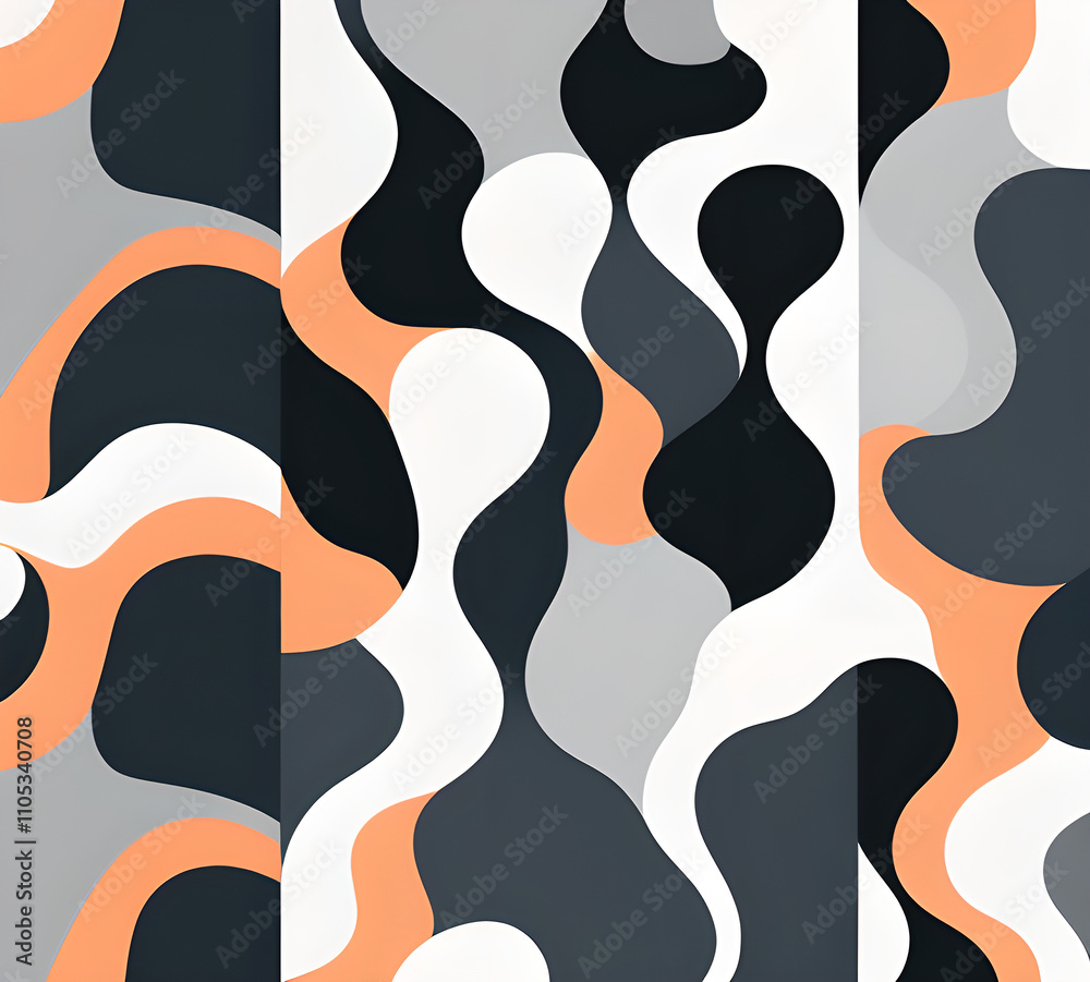 Geometric abstract background for poster, book cover, brochure, flyer or magazine cover. geometrical background with overlapping shapes in various colors.generative ai Geometric abstract background for poster, book cover, brochure, flyer or magazine cover. geometrical background with overlapping shapes in various colors.generative ai